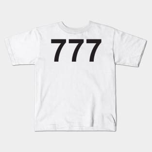 Angel number 777 Kids T-Shirt